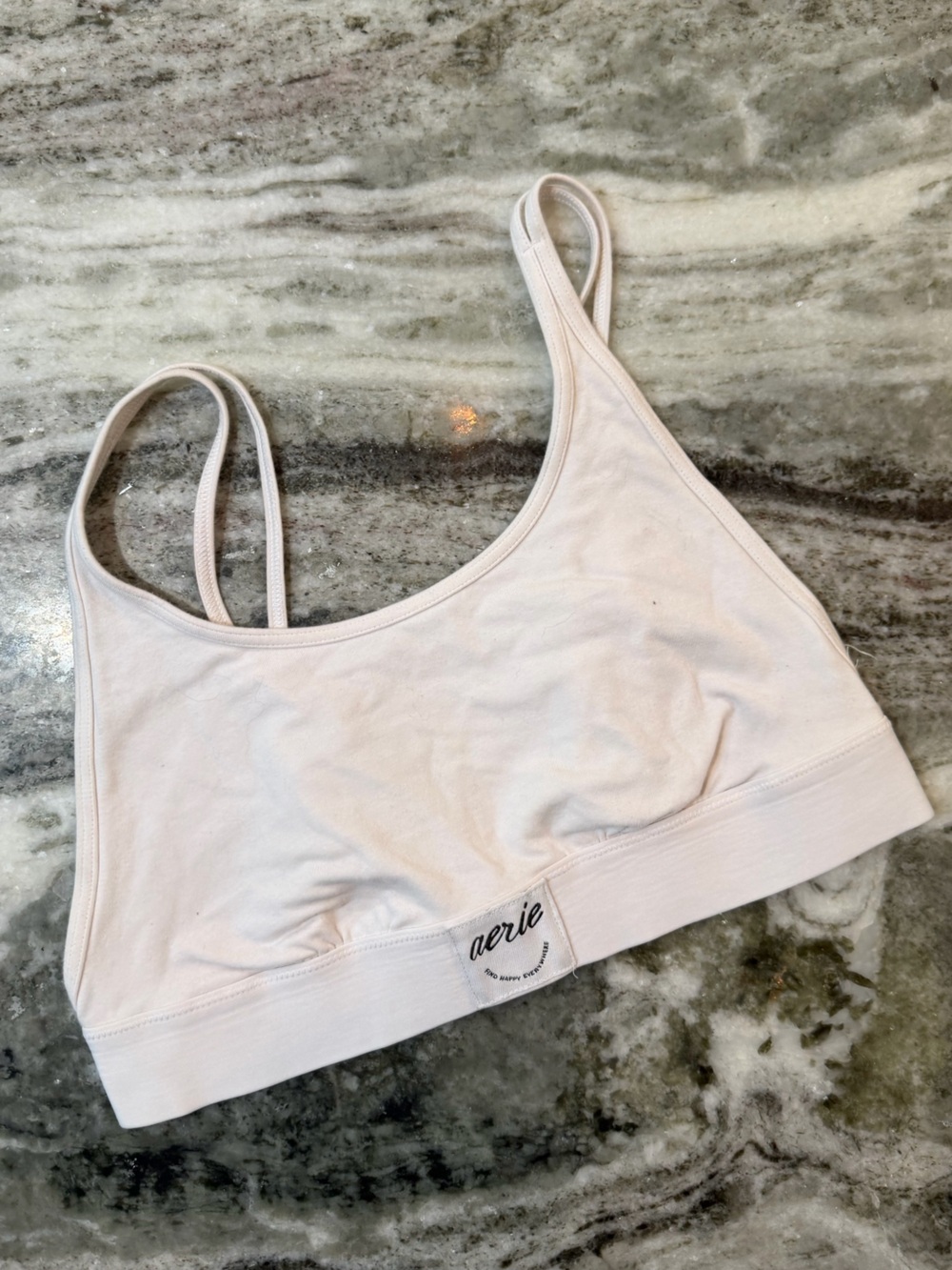 Aerie White Everyday Sports Bra